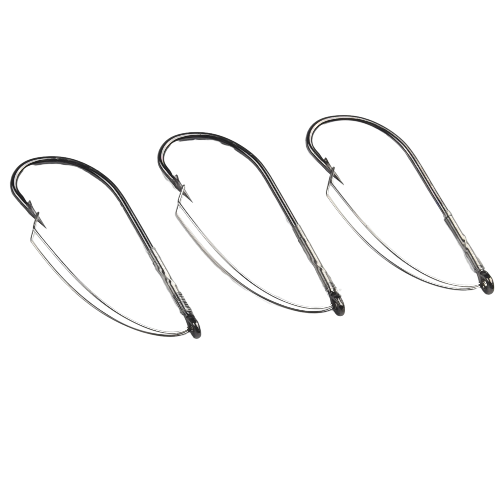 Fishing Hook Weedless - 10 szt. Haczyków wędkarskich z zadziorami,