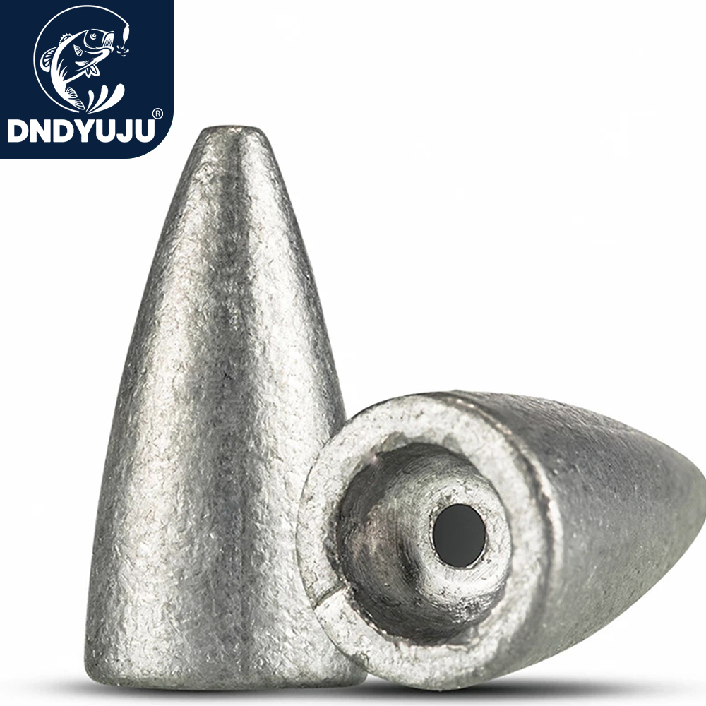 Fishing Hook Circle - DNDYUJU 10 sztuk ciężarek ołowiany waga