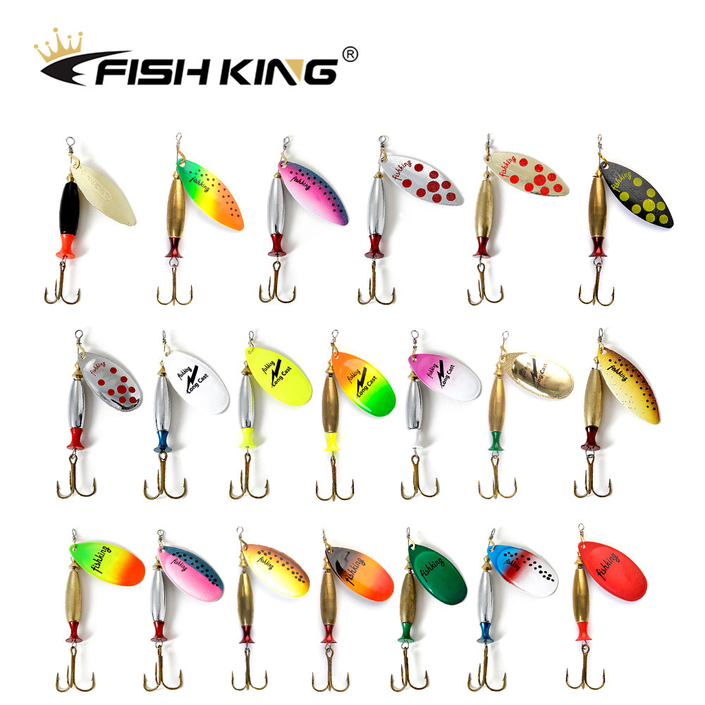 Fishing Hook Treble - FISH KING Super metalowa przynęta wędkarska