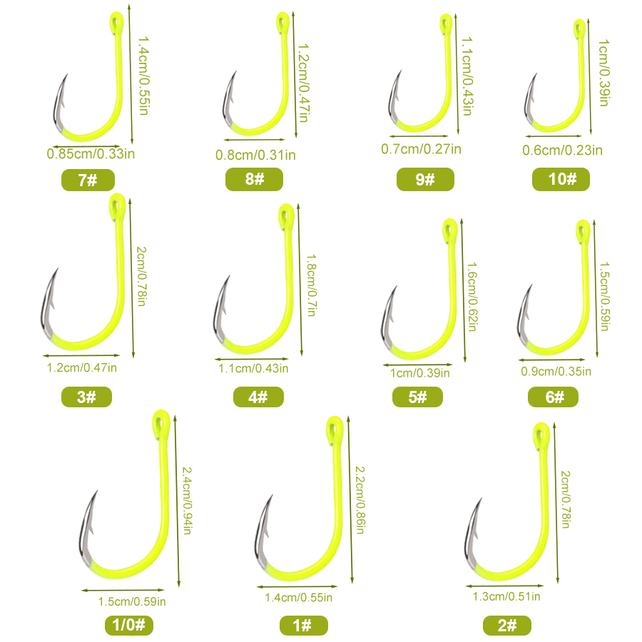 NGB 50 sztuk 1/0 # -10 # Haczy – Fishing Hook Barbless recenzja i cena