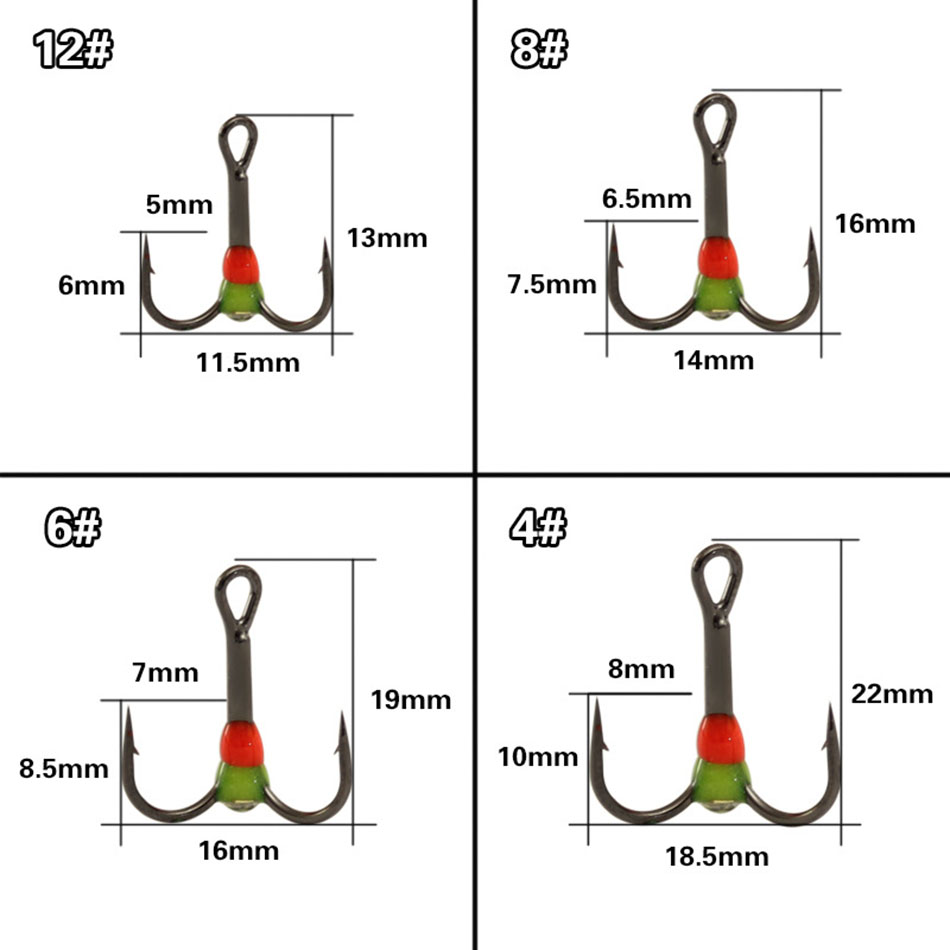 5pcs40pcs Rainbow Hooks Ice Fi – Fishing Hook Assortment recenzja i cena