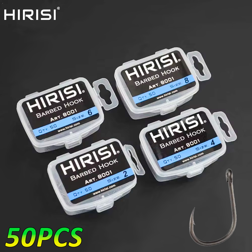 Hirisi 50 szt. Haczyki karpiow – Fishing Hook Assortment recenzja i cena