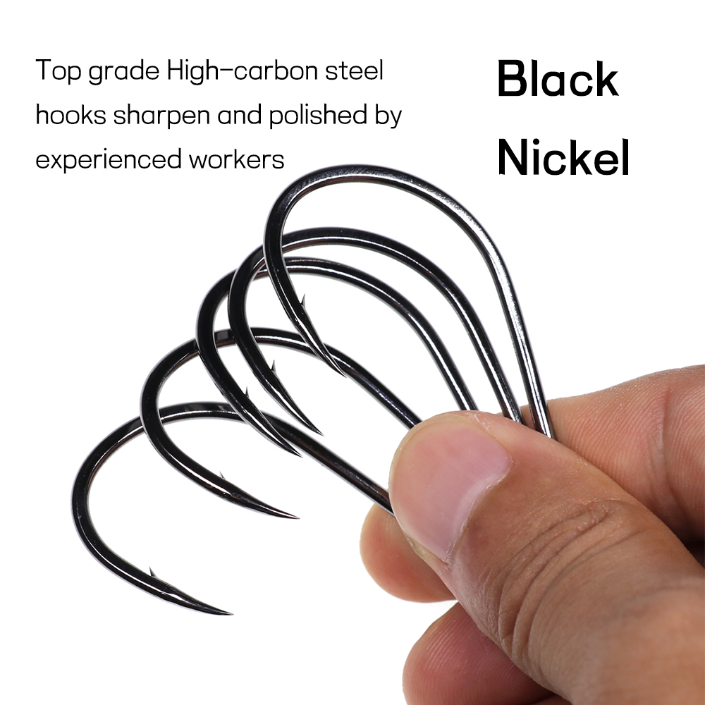 Bimoo 20szt Offset Octopus Bea – Fishing Hook Barbless recenzja i cena