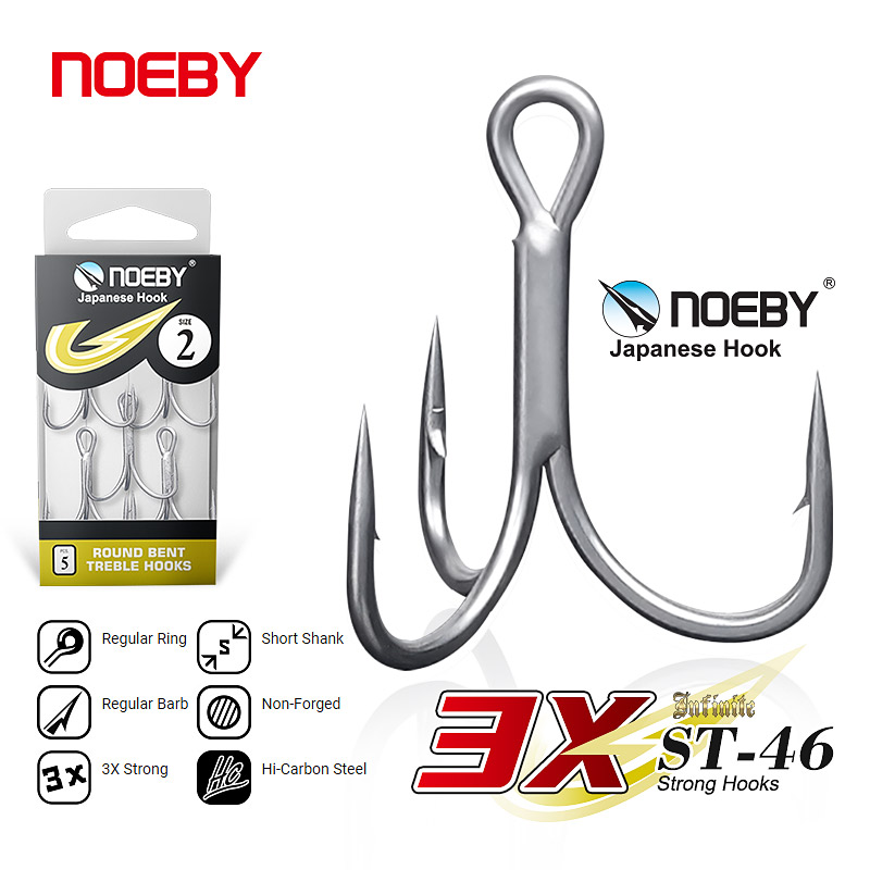 Haczyki wędkarskie Noeby z wys – Fishing Hook Barbless recenzja i cena