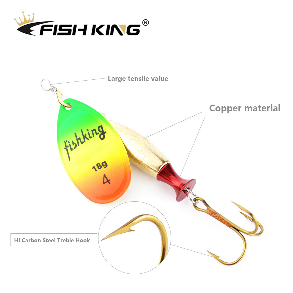FISH KING Super metalowa przyn – Fishing Hook Treble recenzja i cena