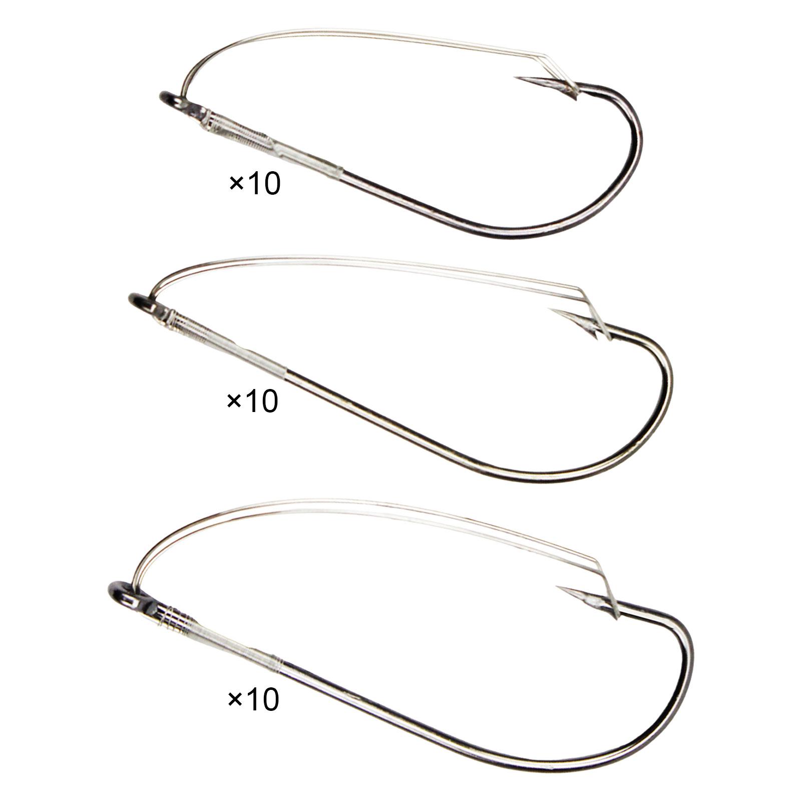 Haczyki wędkarskie Weed Guard, – Fishing Hook Weedless recenzja i cena