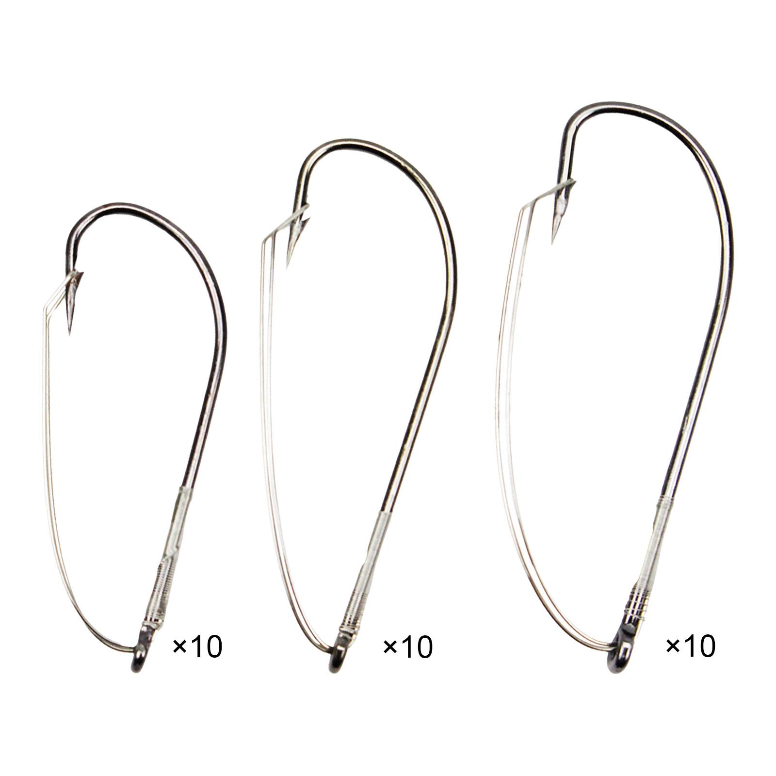 Haczyki wędkarskie Weed Guard, – Fishing Hook Weedless recenzja i cena