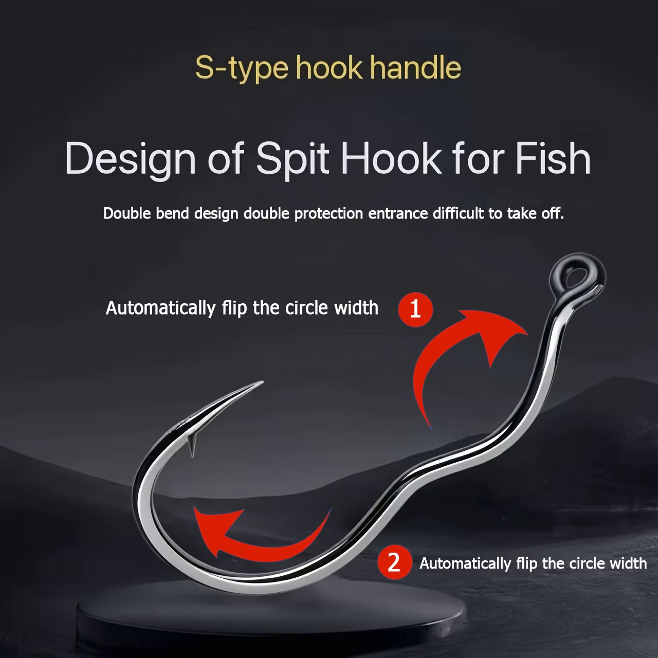 50 szt. Wytrzymałe automatyczn – Fishing Hook Circle recenzja i cena