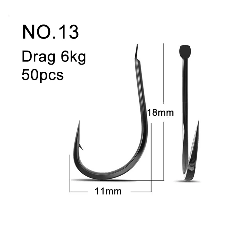 50 SZTUK Małe haczyki wędkarsk – Fishing Hook Barbless recenzja i cena